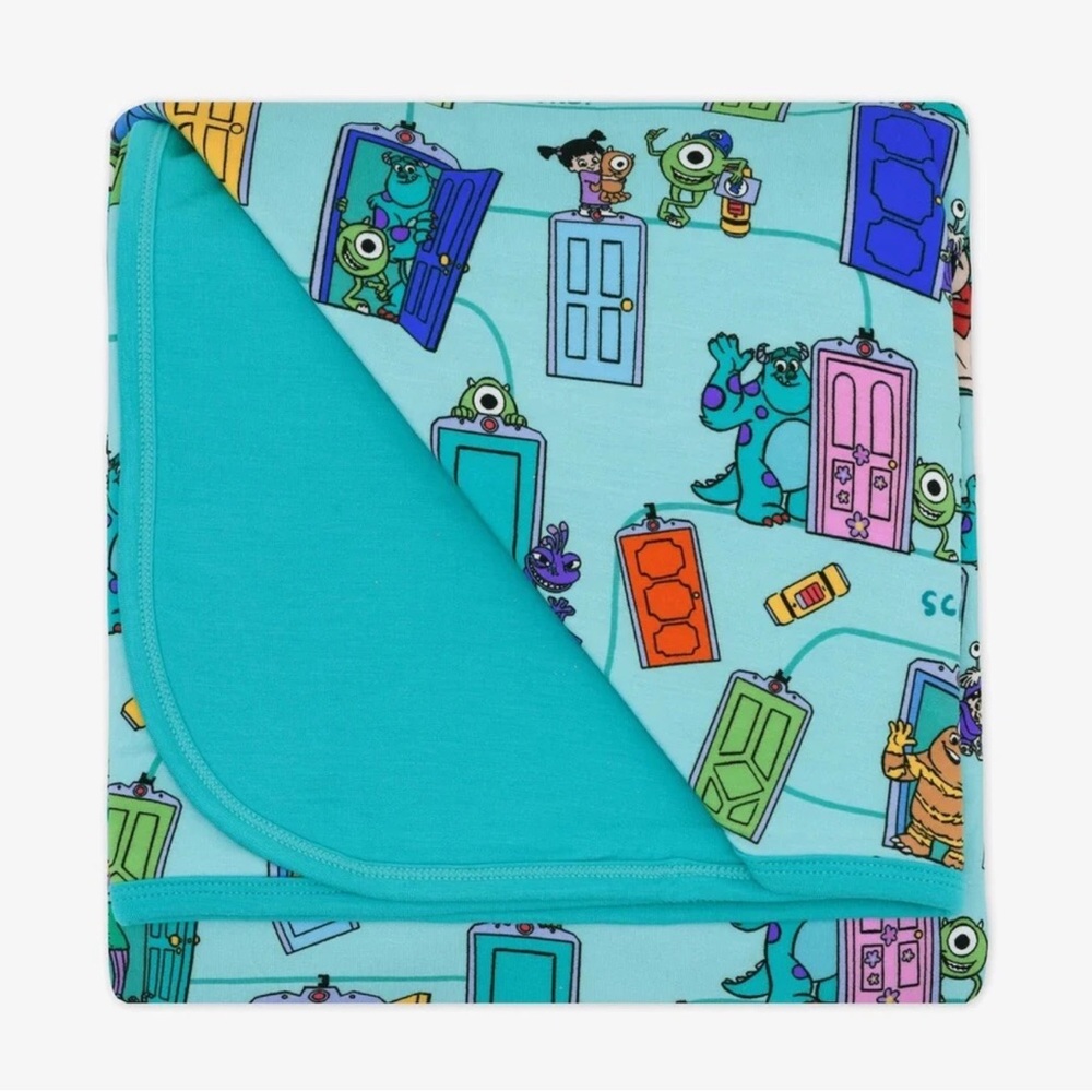 NWOT Little Sleepies Monsters Inc Cloud Blanket
